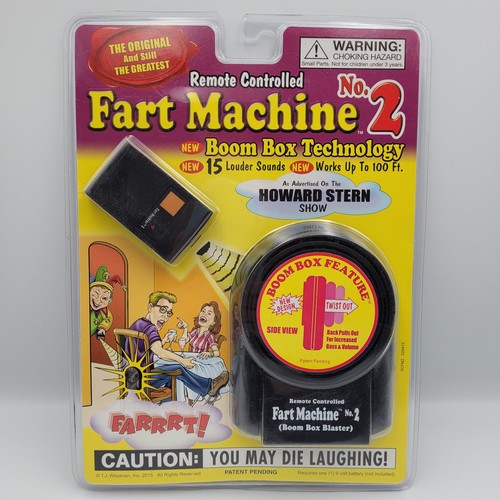 Remote controlled fart machine - controlled,