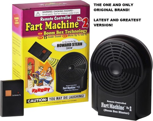 Remote control fart machine - machine, tj