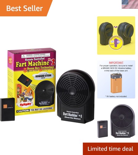 Remote controlled fart machine - remote,