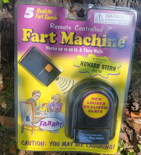 Vintage remote controlled fart - vintage,