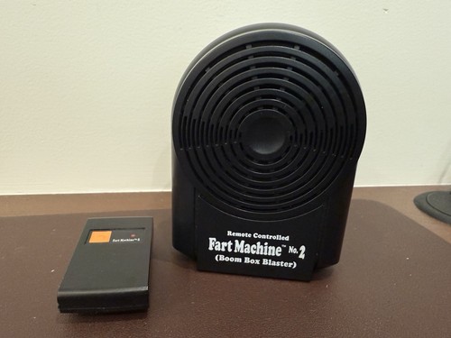 Remote controlled fart machine - controlled,