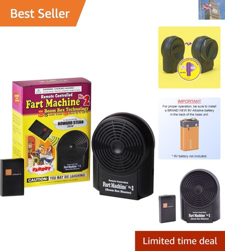 Remote controlled fart machine - remote,